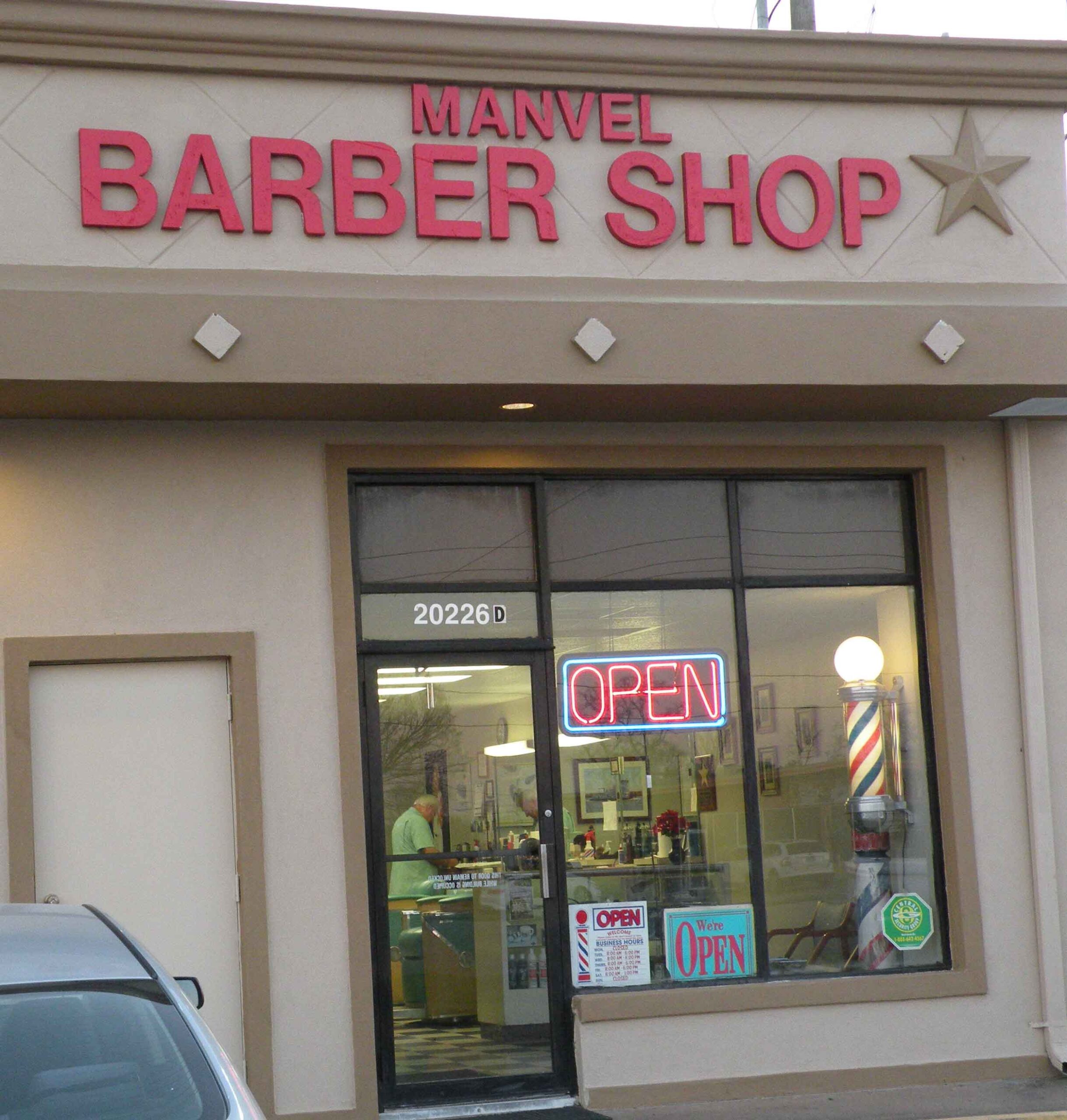 Welcome to Manvel Barber Shop